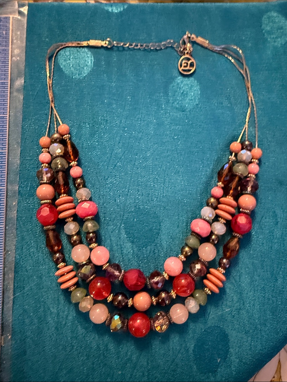 Multicolor Beaded Statement Necklace - Layered Women’s Jewelry